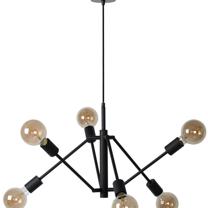 Lucide LESTER Hanglamp - Zwart