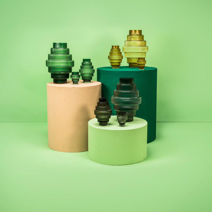 POLSPOTTEN Steps Vaas S - Groen