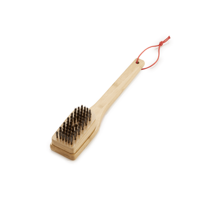 WEBER Reinigingsborstel - bamboe handvat, 30 cm