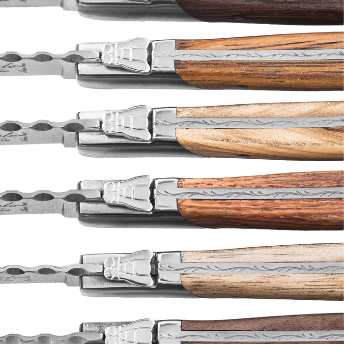 Laguiole Style de Vie Luxury Line Steakmessenset 6 st.