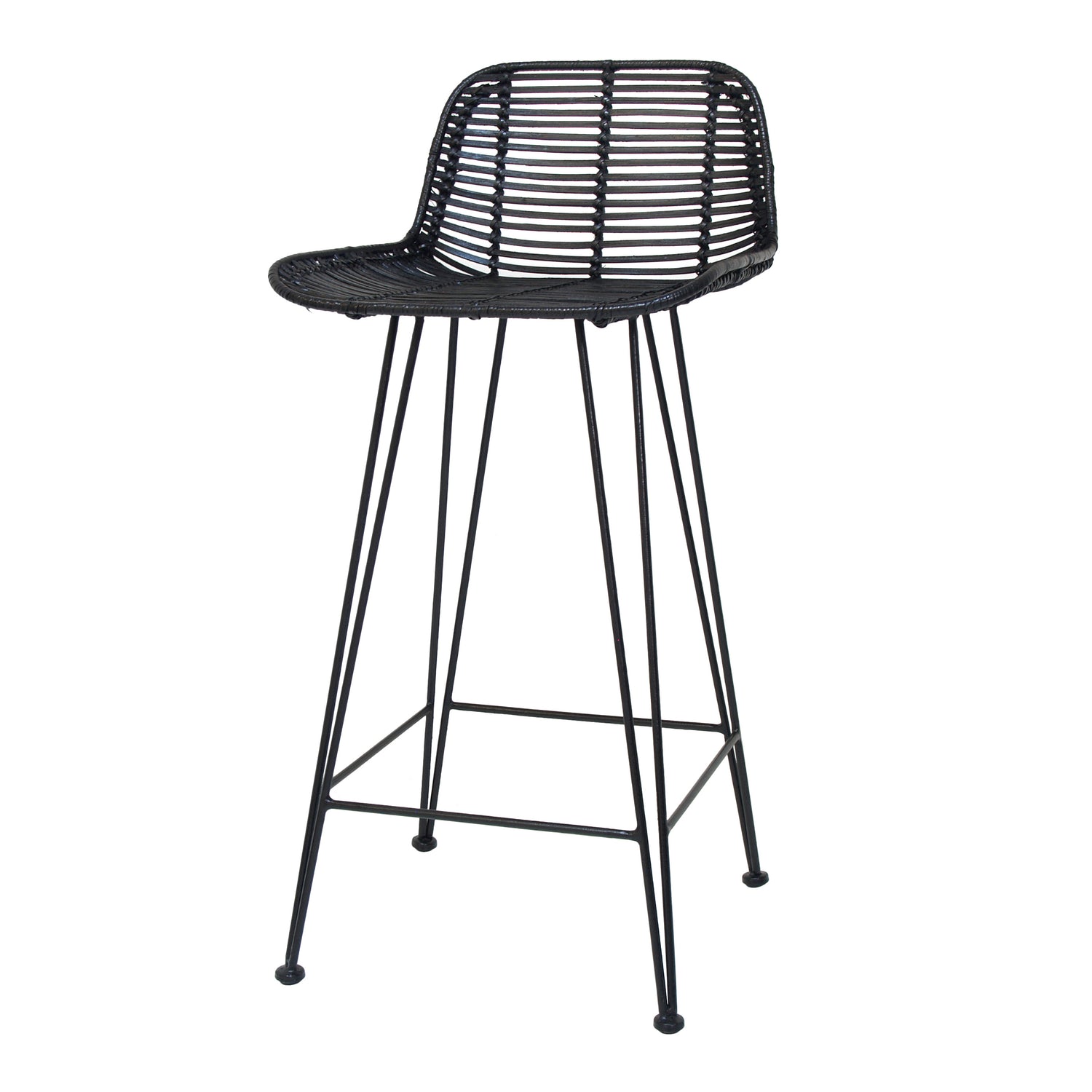 HKliving Rotan Barkruk