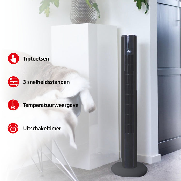 Solis Easy Breezy 757 Toren Ventilator met Afstandsbediening - 91 cm