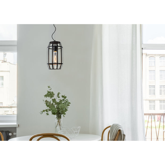 Lucide FERN Hanglamp - Zwart