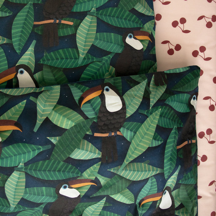 Studio Ditte Hoeslaken Kersen - 90 x 200 cm