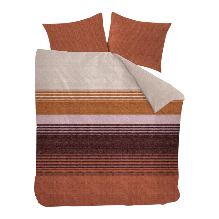 Beddinghouse Bruno Dekbedovertrek 200 x 200/220 cm - Terra