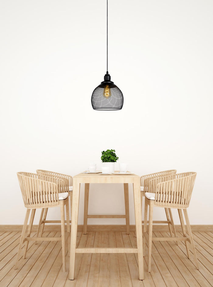 Lucide MESH Hanglamp - Zwart