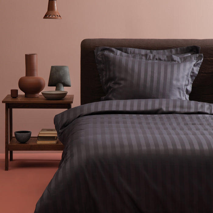 Damai Linea Dekbedovertrek 140 x 200/220cm - Graphite