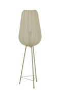 Light & Living Plumeria Vloerlamp - H 132 x Ø 42 cm - Zand