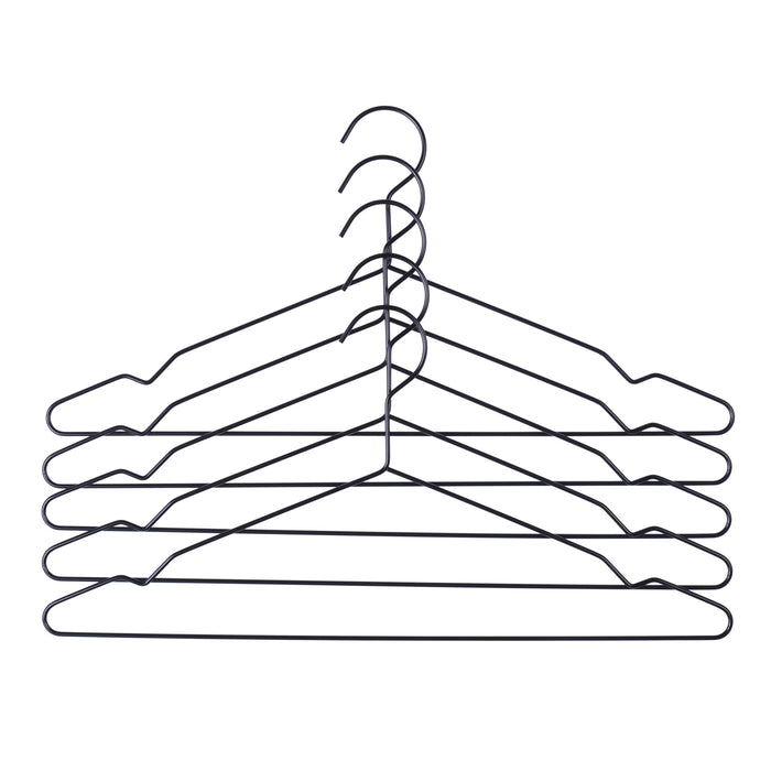 HAY Hang Kledinghanger 5 st. - Zwart