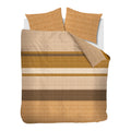 Beddinghouse Darren Dekbedovertrek 200 x 200/220 cm - Oker