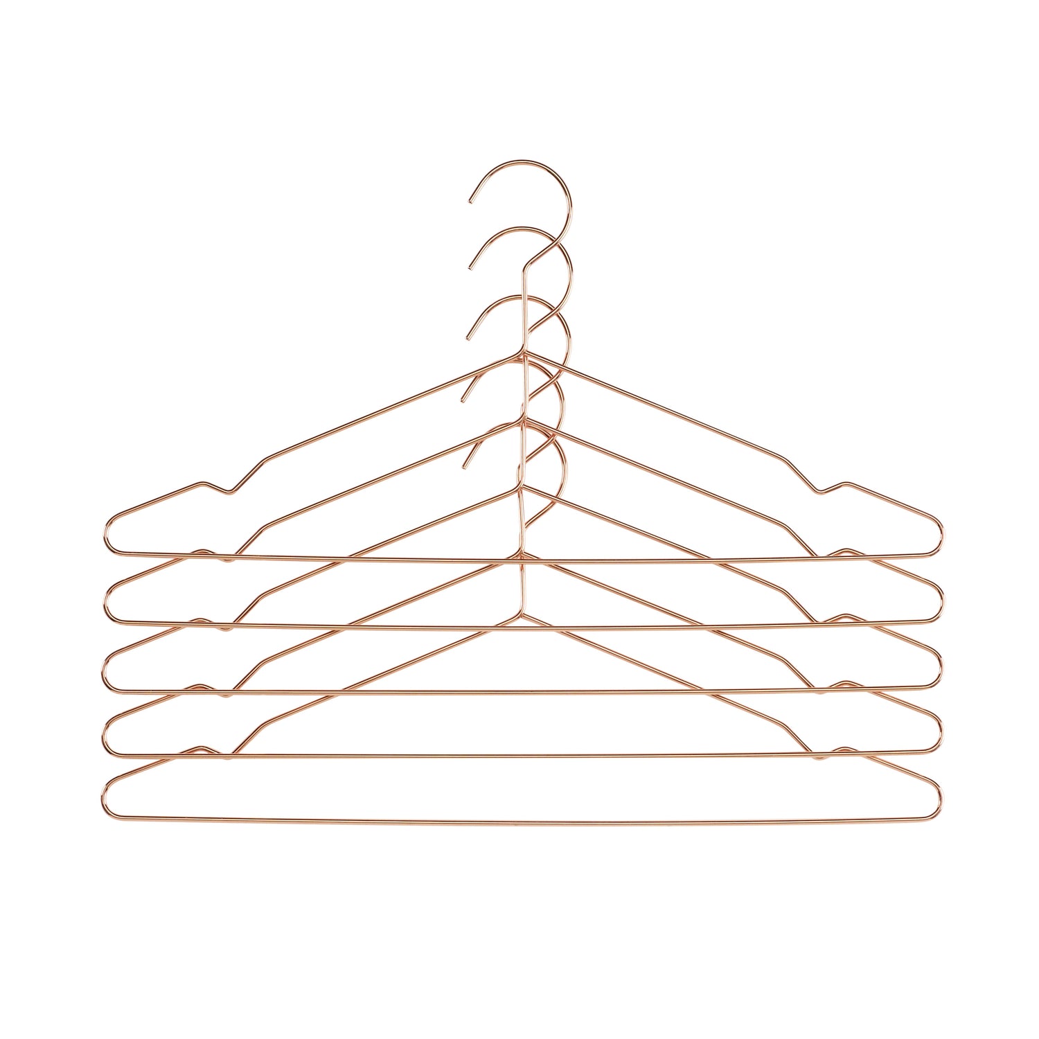 HAY Hang Kledinghanger 5 st. - Koper