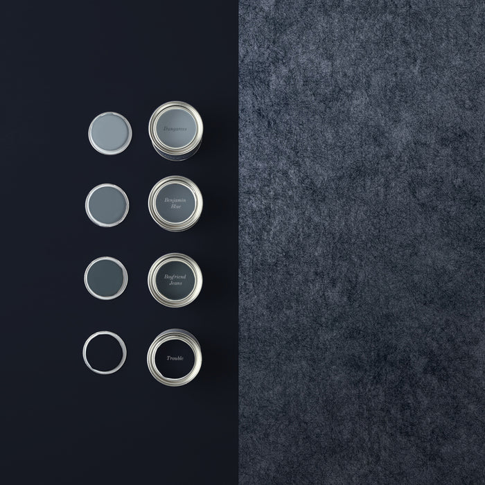 Graham & Brown - Vliesbehang - Texture Plain Midnight - 10mx52cm