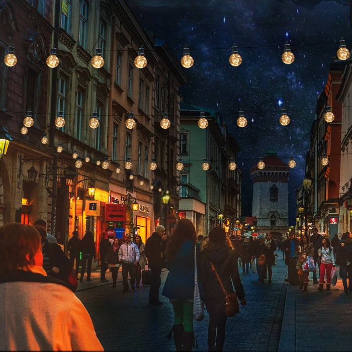 Aigostar 10VRU Lichtsnoer - Lichtslinger - LED Lampjes Slinger- 2700K