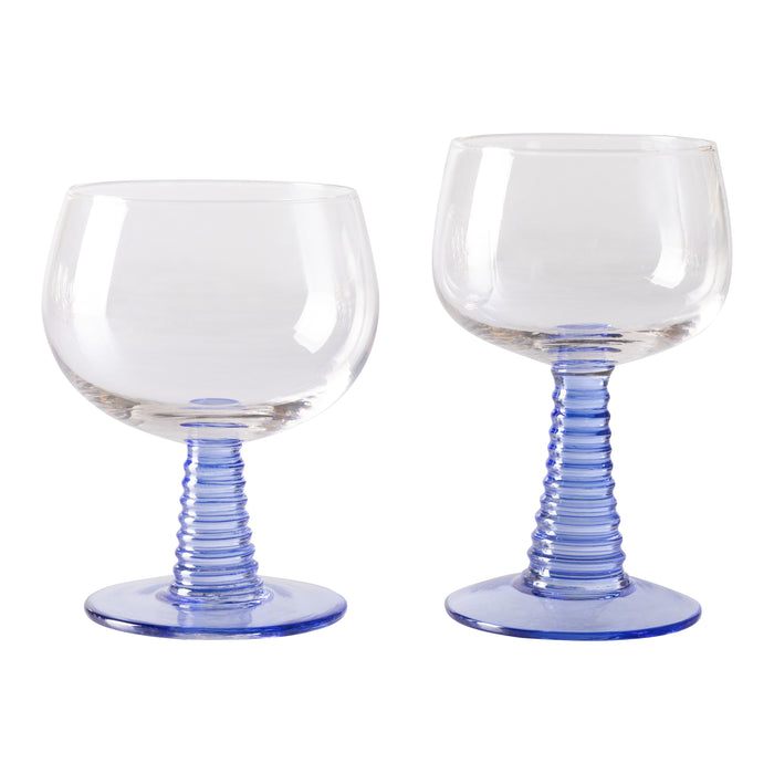 HKliving Swirl Wijnglas 0,35 L