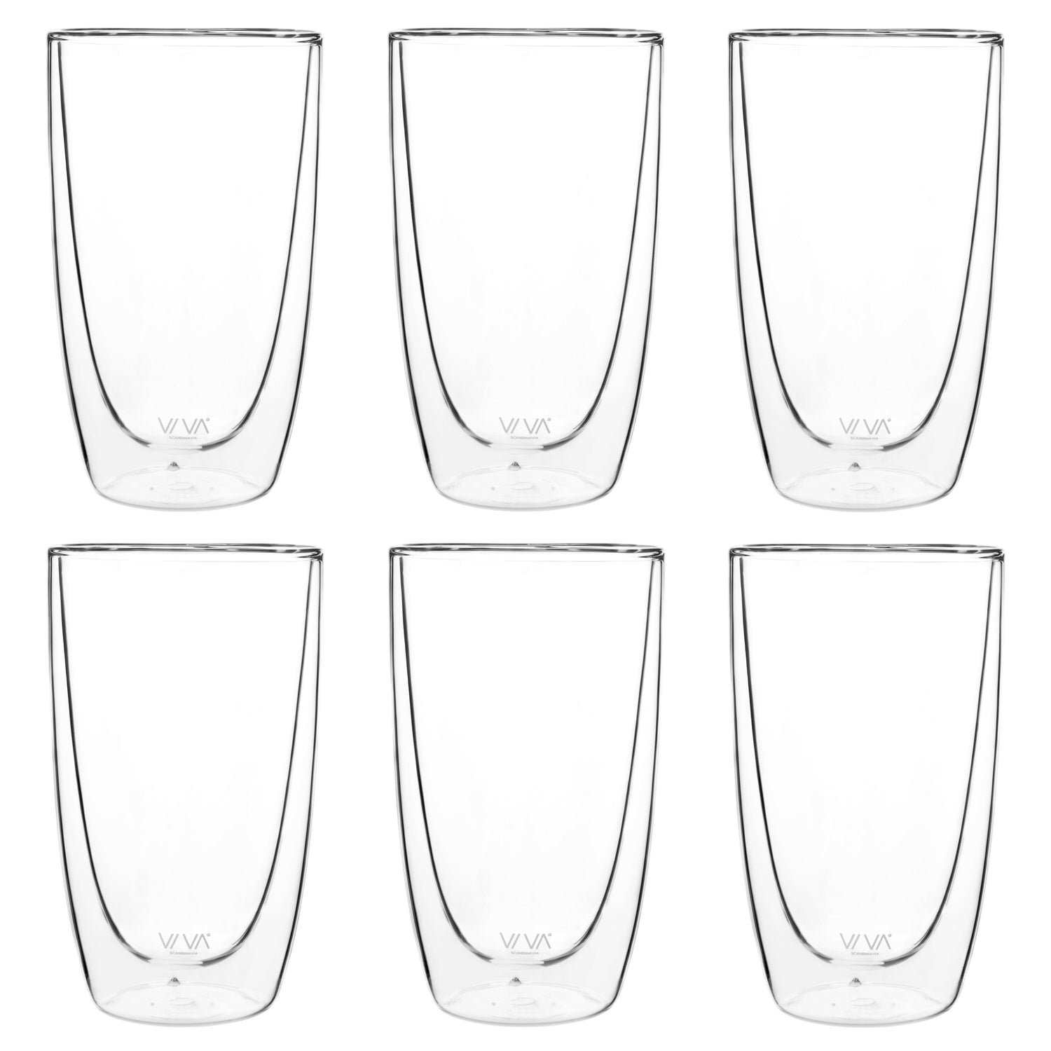 Viva Scandinavia Dubbelwandige Glazen 0,49 L - 6 st.