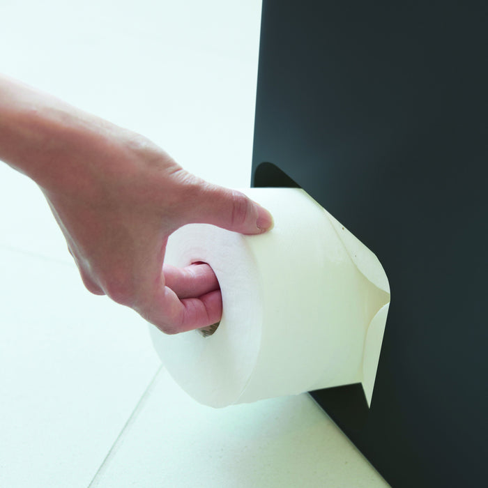 Yamazaki Tower Toiletrolhouder - Zwart