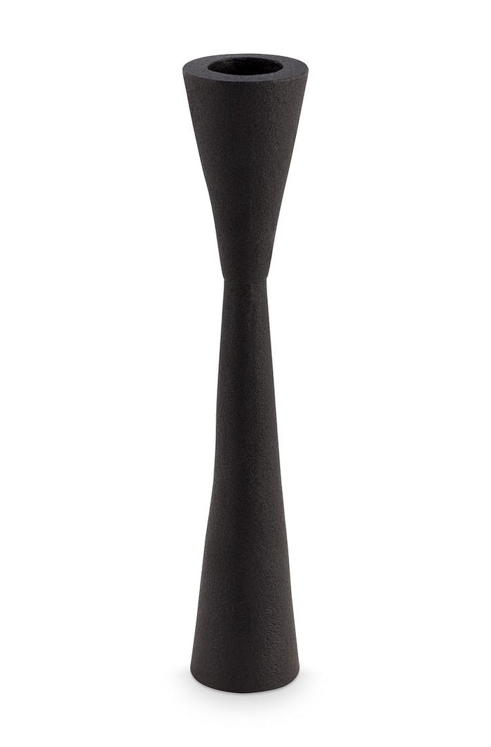 vtwonen Kandelaars - Set van 3 Stuks - Metaal - Zwart - 20-30cm