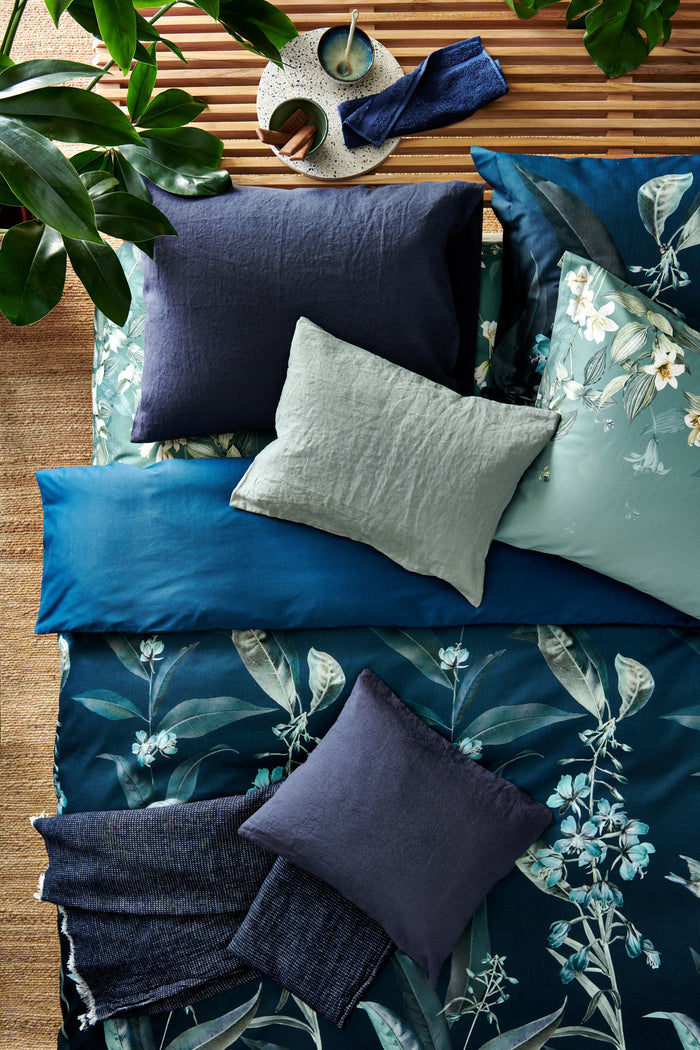 Vandyck Dekbedovertrek BREEZE Nightblue 240x220 cm (satijnkatoen)