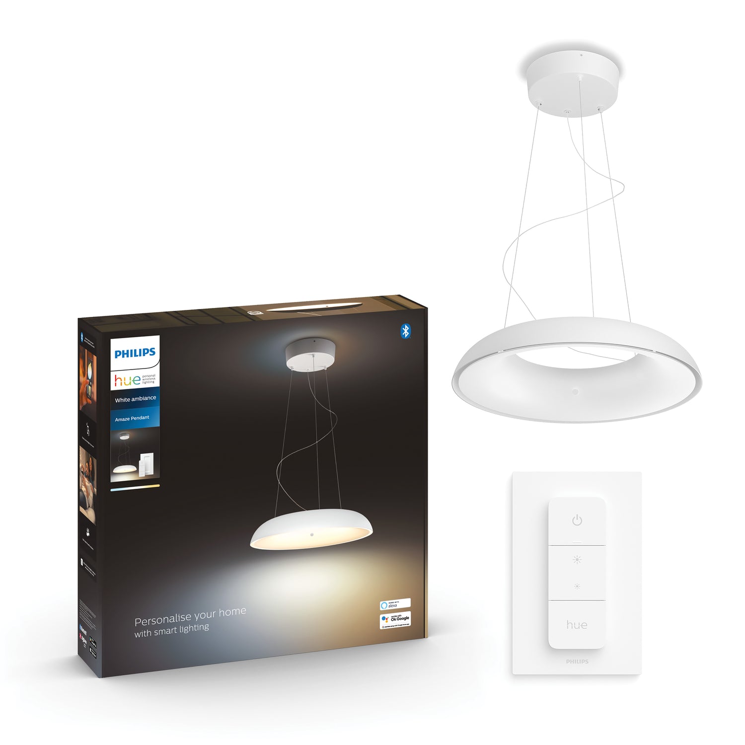 Philips Hue Amaze Hanglamp - Wit