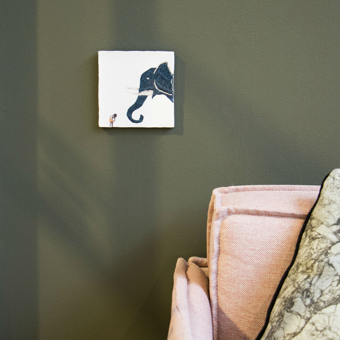 StoryTiles As Big As You Wandtegel 10 x 10 cm