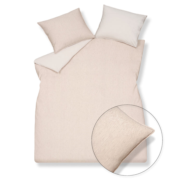Vandyck Dekbedovertrek PURE 27 Stone 240x220 cm (linnen/katoen)