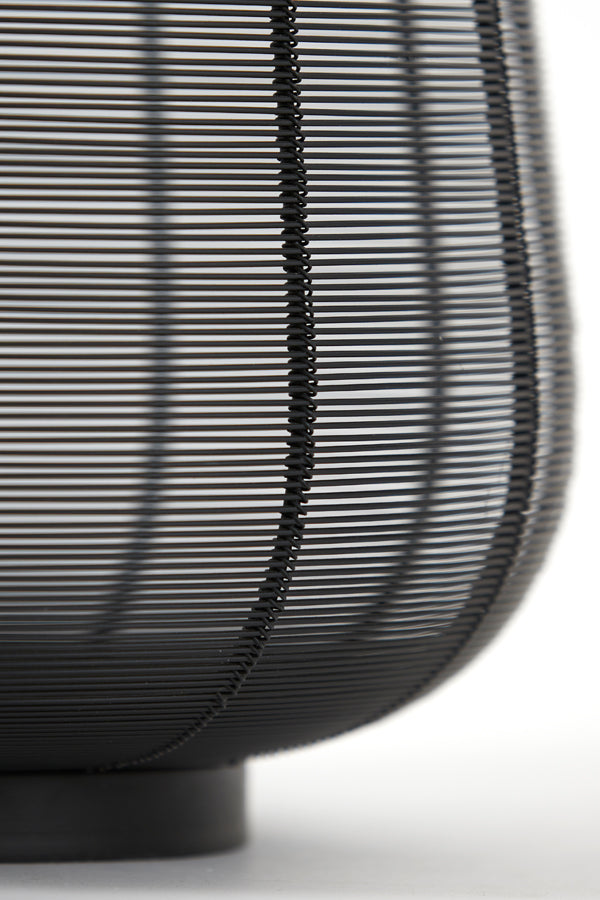 Light & Living Tafellamp Adeta - Zwart - Ø29cm