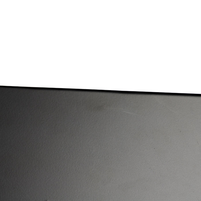 QAZQA Landelijke hanglamp zwart met hout 5-lichts - Flair