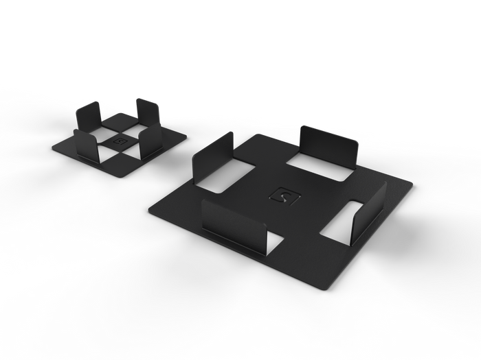 Steellish Oni Onderzetters voor pannen Zwart