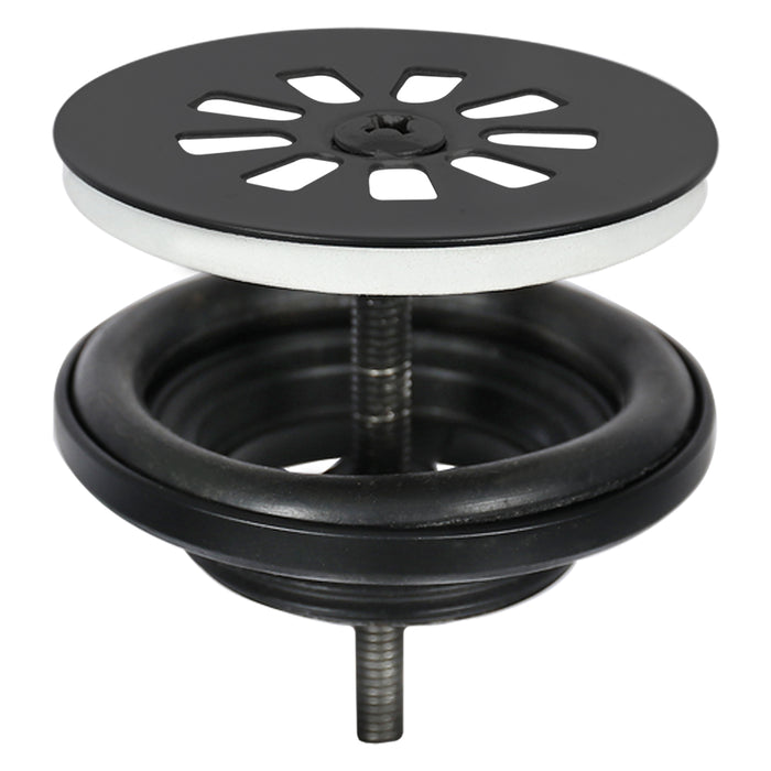 Differnz Fonteinset Ravo Keramiek Rechte Kraan Mat Zwart