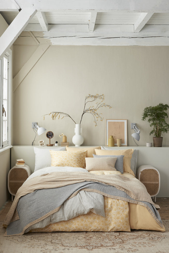 Vandyck Dekbedovertrek PURE 41 Light Honey 240x220 cm (linnen/katoen)