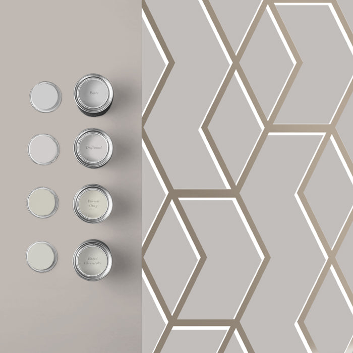 Graham & Brown vliesbehang Archetype Natural Taupe