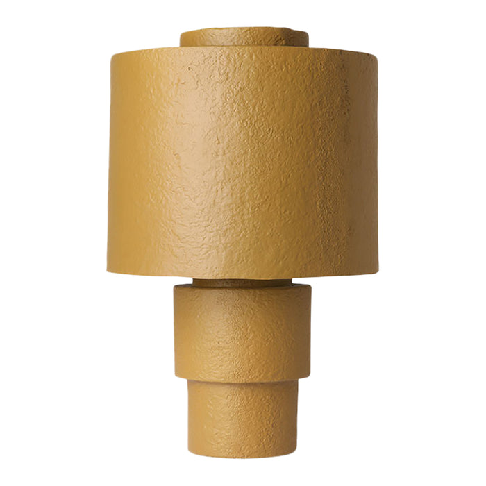 HKliving Gesso Tafellamp - Mosterd