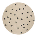 Ferm Living Jute Vloerkleed Triangle