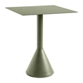 HAY Palissade Cone Tafel 65 x 65 cm - Olijfgroen