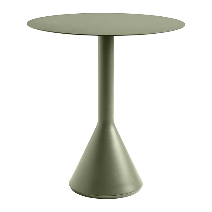 HAY Palissade Cone Tafel Ø 70 cm - Olijfgroen