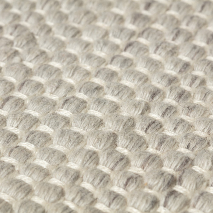 Vloerkleed Gerecycled Materiaal Rond Ciro Marmer|grijs-220 Ø - (L)