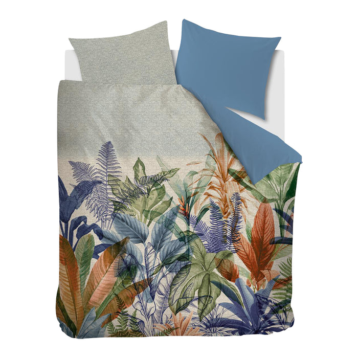 Beddinghouse Isla Dekbedovertrek 200 x 200/220 cm - Blauw