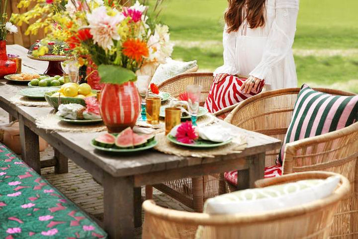 Palais x Romy Boomsma Kussen Amina Bordeaux (60x40)