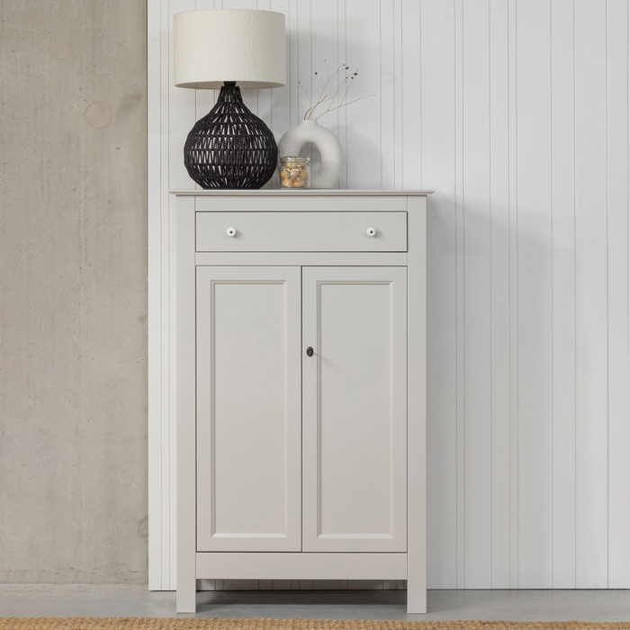 WOOOD Eva Meidenkast - Grenen - Mist - 150x93x40