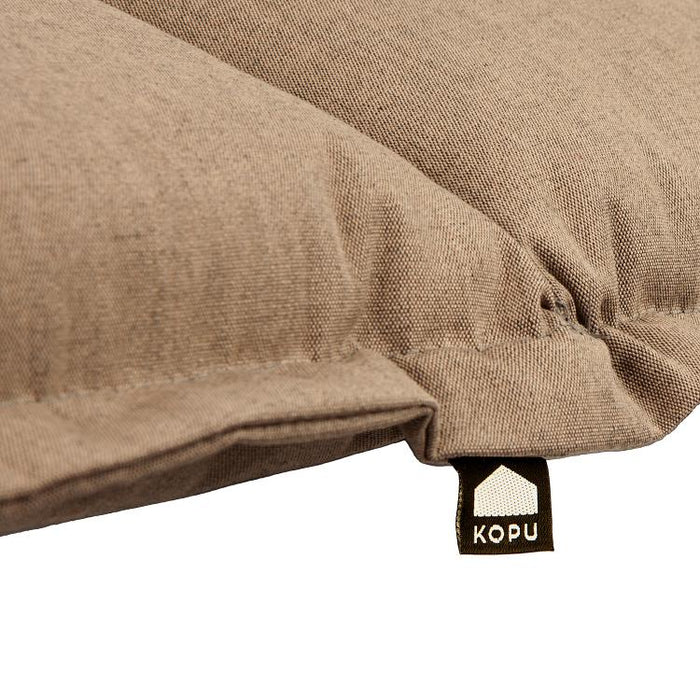 Kopu® Prisma linnen Hoogwaardig en comfrotabel Ligbedkussen - Beige
