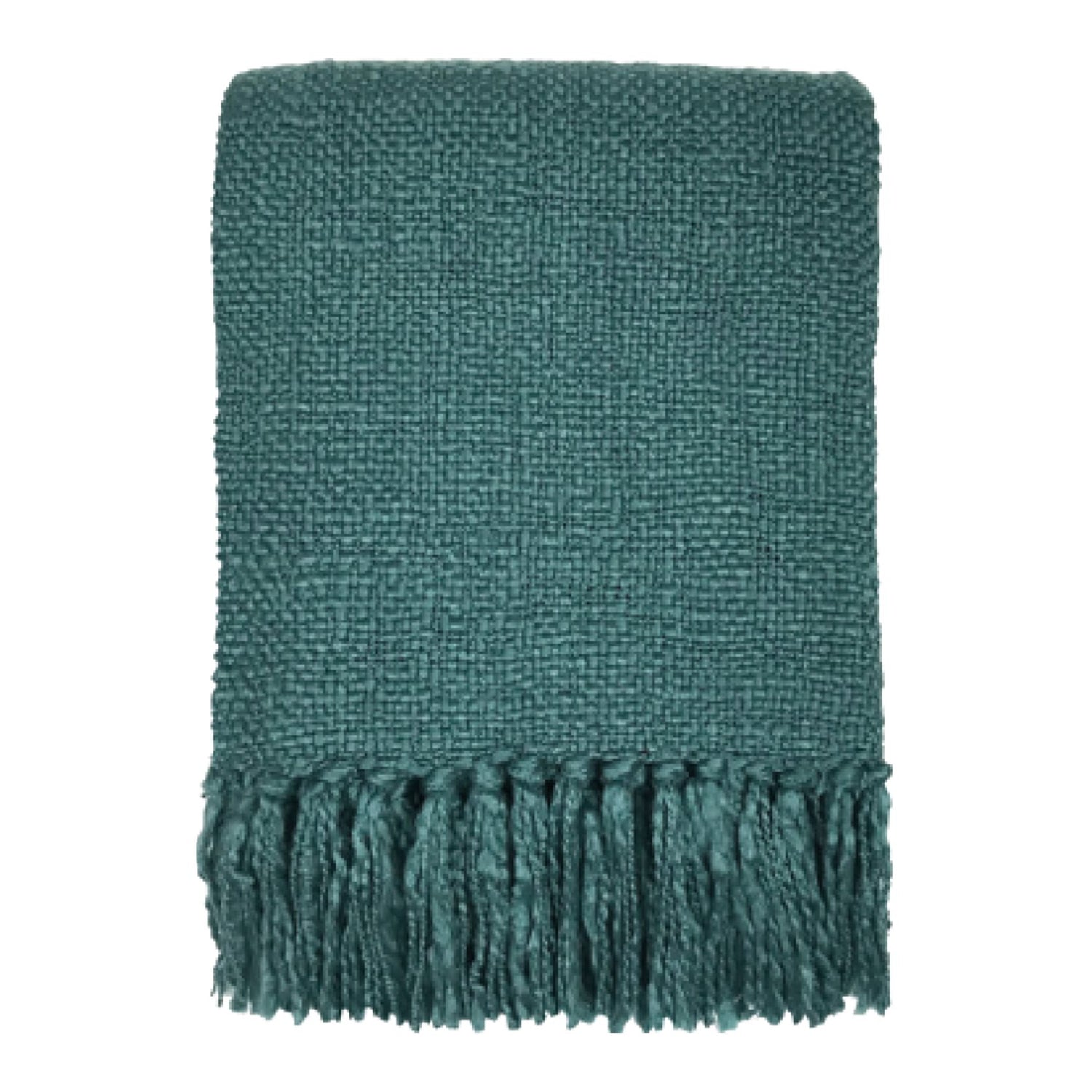 Malagoon Lake Green Solid Plaid 125 x 150 cm