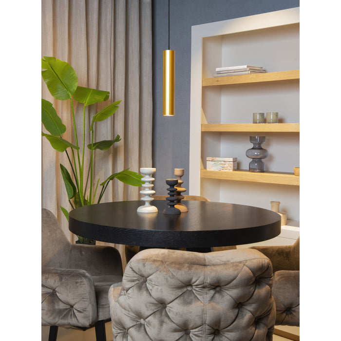 Lucide POLYGON Hanglamp - Mat Goud | Messing