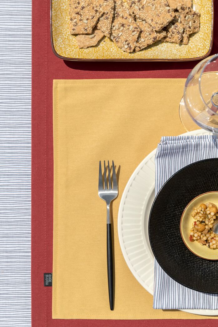 Mistral Home-Placemat-Set van 4-35x45 cm-Donkergroen