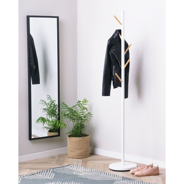 Beliani - ALBIN - Kapstok - Wit - Staal