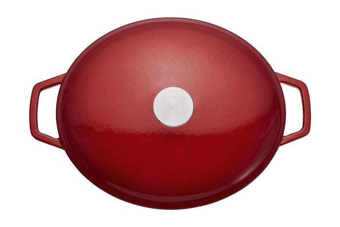 Buccan - Hamersley - Gietijzeren braadpan 29cm - Rood
