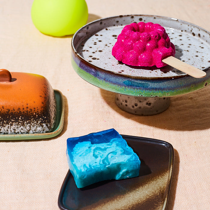 HKliving 70's Ceramics Botervloot - Meteor