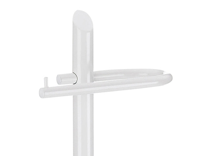 Kela - Ken Toiletrol en wc-borstel Houder - Wit - Kela