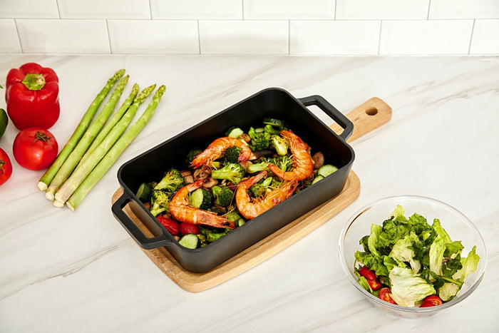 Buccan - Hamersley - Gietijzeren ovenschaal - Zwart