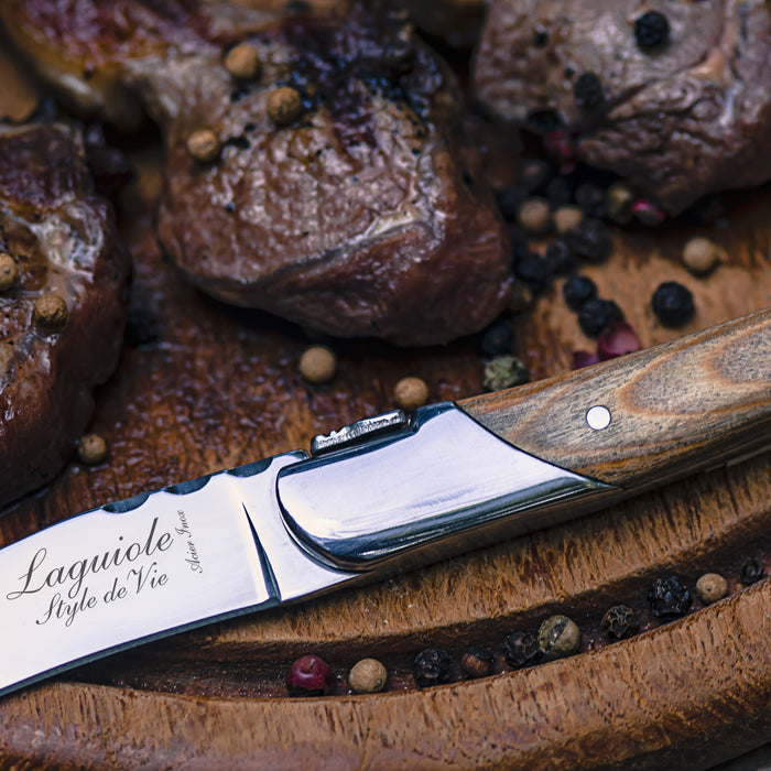 Laguiole Style de Vie Luxury Line Steakmessenset 6 st.