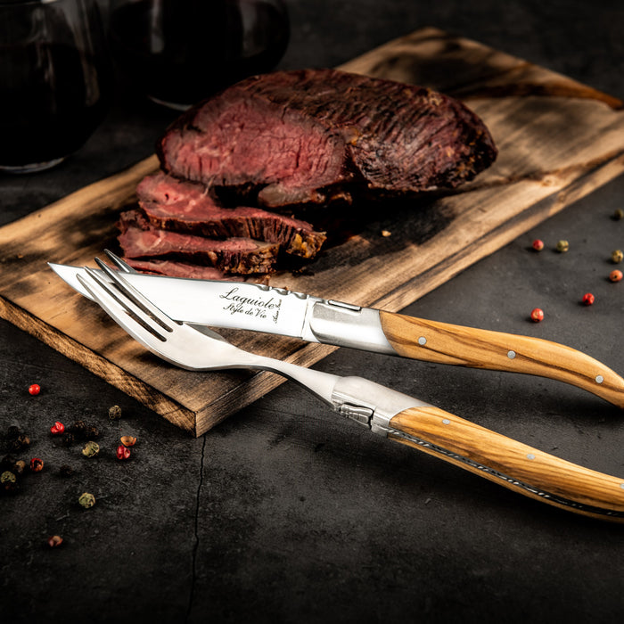 Laguiole Style de Vie Luxury Line Steakmessenset 6 st.